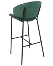 Set di 2 sedie alte KIANA Verde scuro_908117