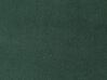Poef fluweel donkergroen ⌀ 39 cm SOPHIA_840590
