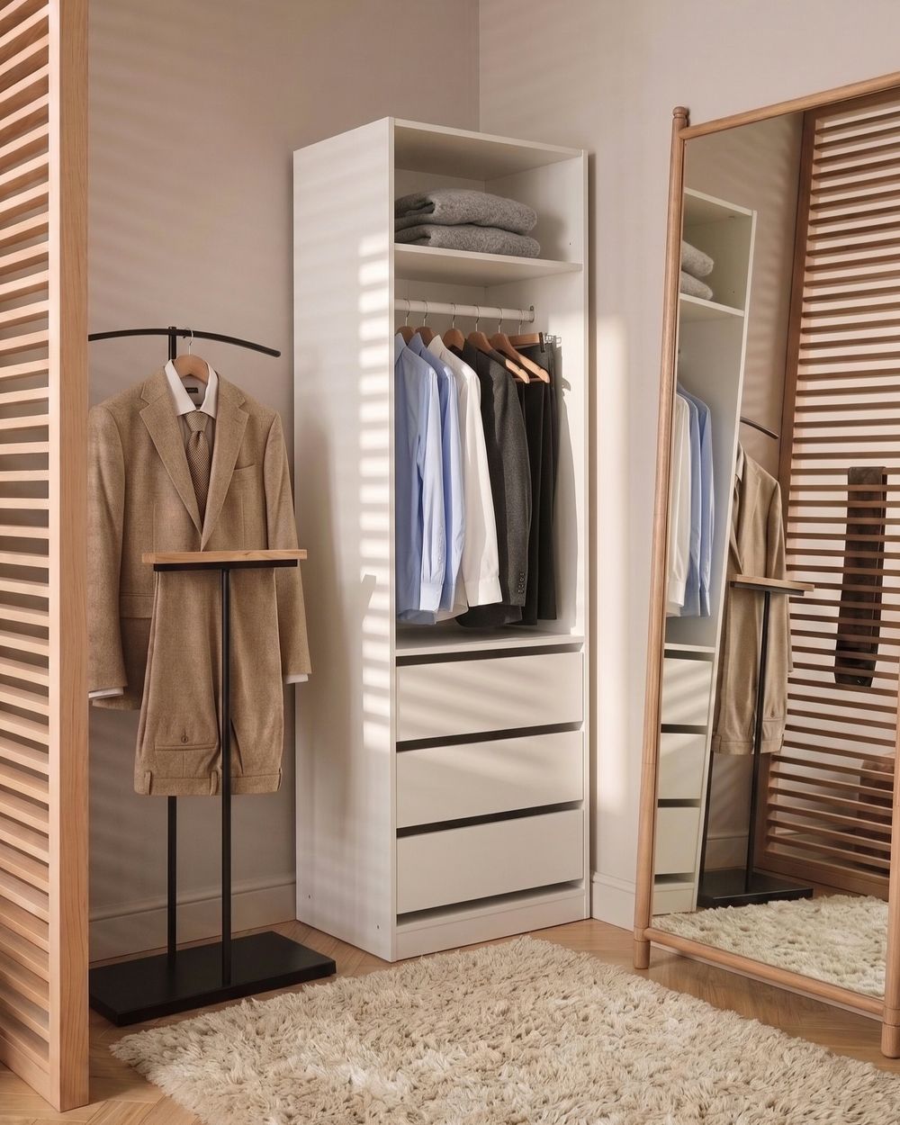 Wardrobe HAMILTON White