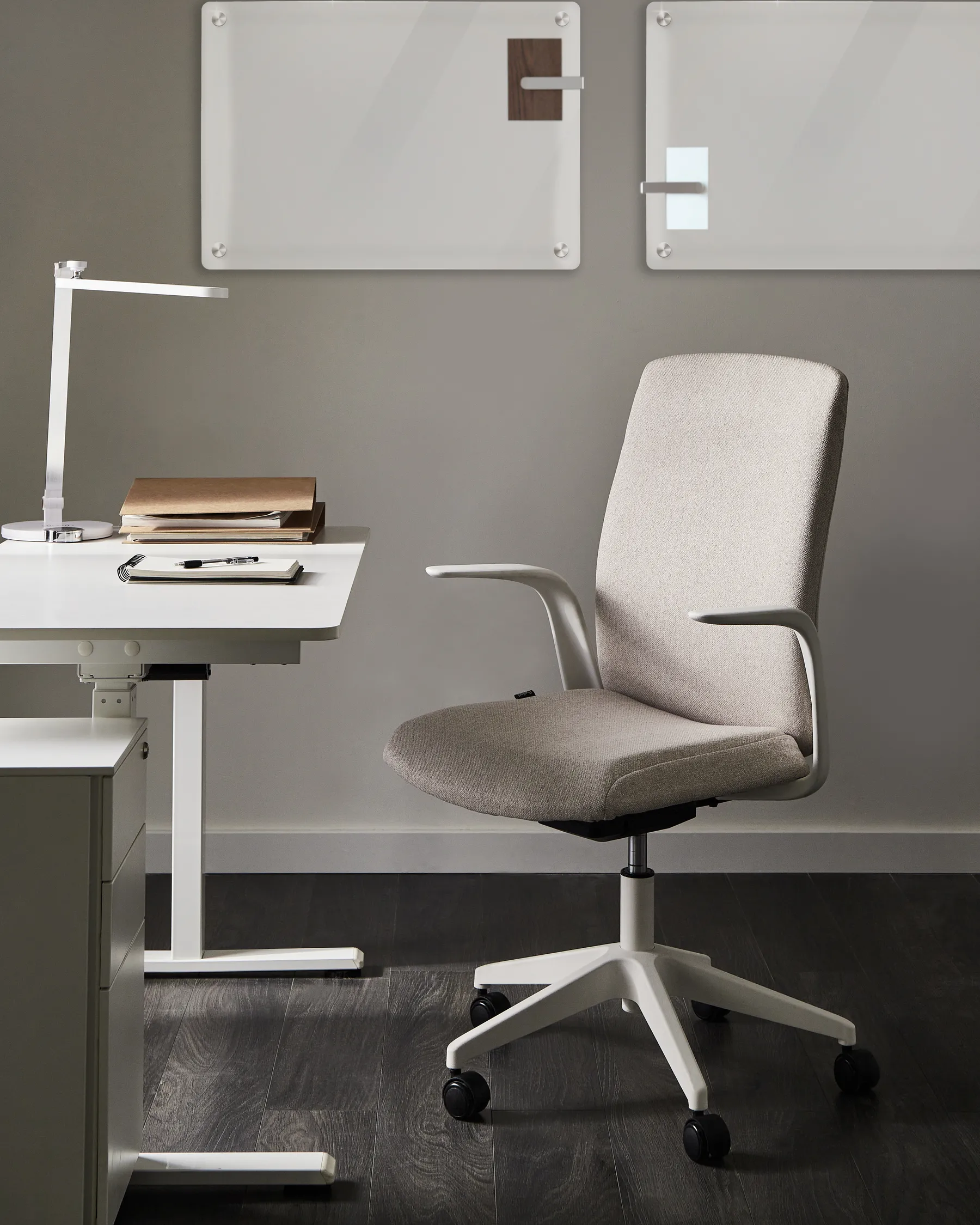Office Chair CAPTAIN Fabric Beige_1008566