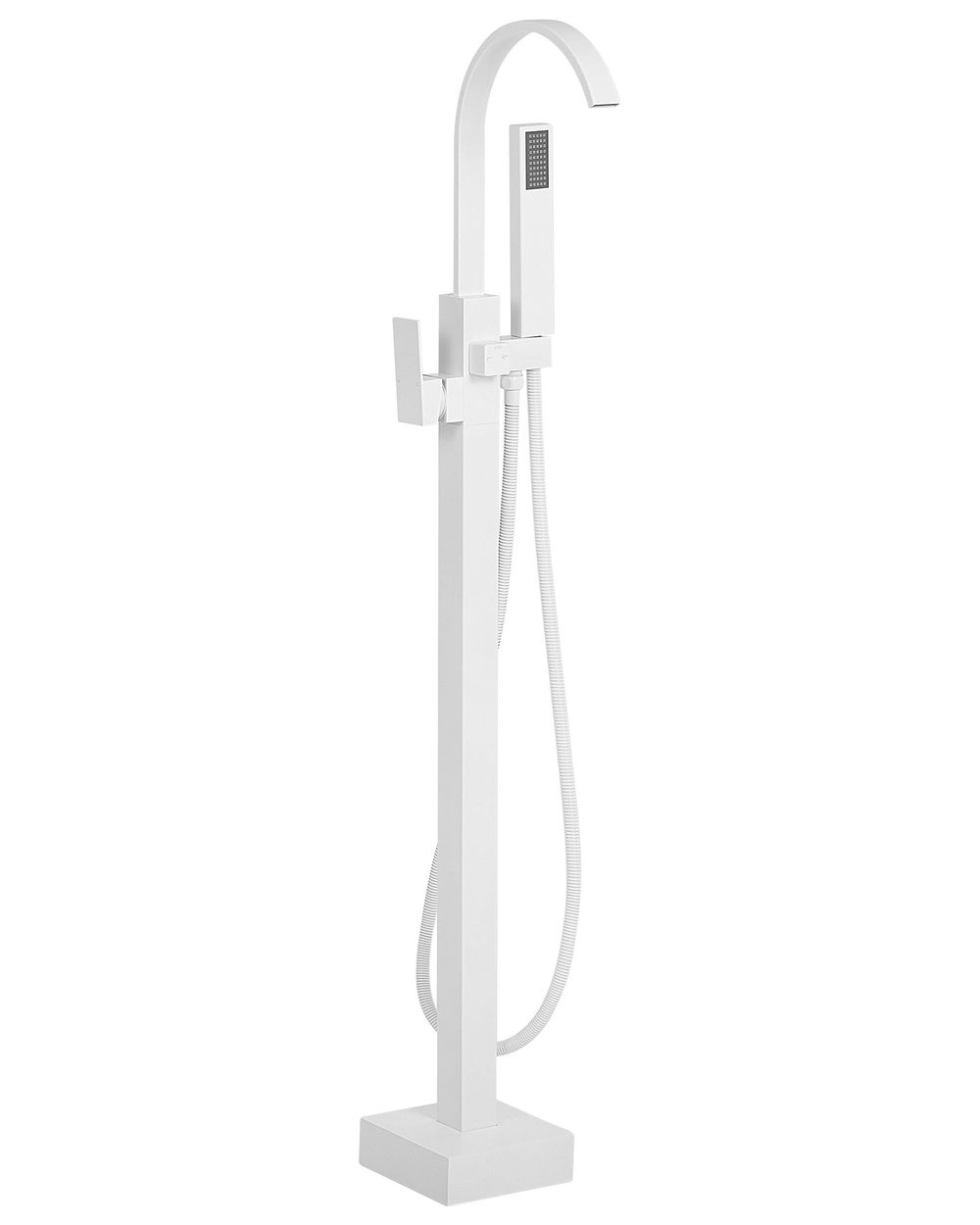Freistehende Badewannenarmatur RIBBON Weiss