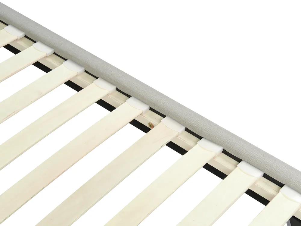 Bed Fabric SOULISSE 140 x 200 cm (EU Double) Beige_1129836