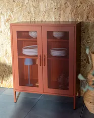 Armoire WAKATIPU Métal Marron doré_1155727