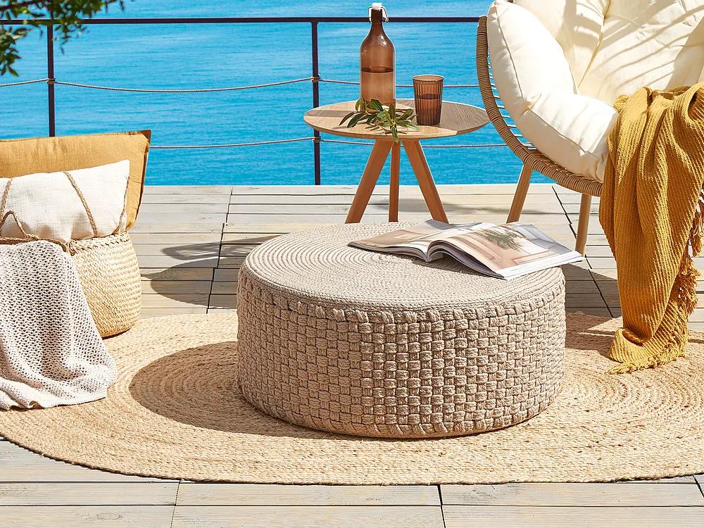 Pouf MITHI Beige_1155612