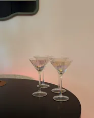 Set di 4 bicchieri da Martini MORGANITE 220 ml Trasparente_1046711