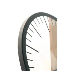 Wall Clock VILLORA 38 cm Brown/ Black_827753