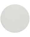 Faux Fur Rug ONTAKE Off-White ø 160 cm