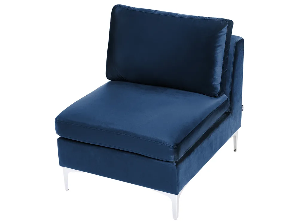 1-Seat Section EVJA Velvet Navy Blue_859639