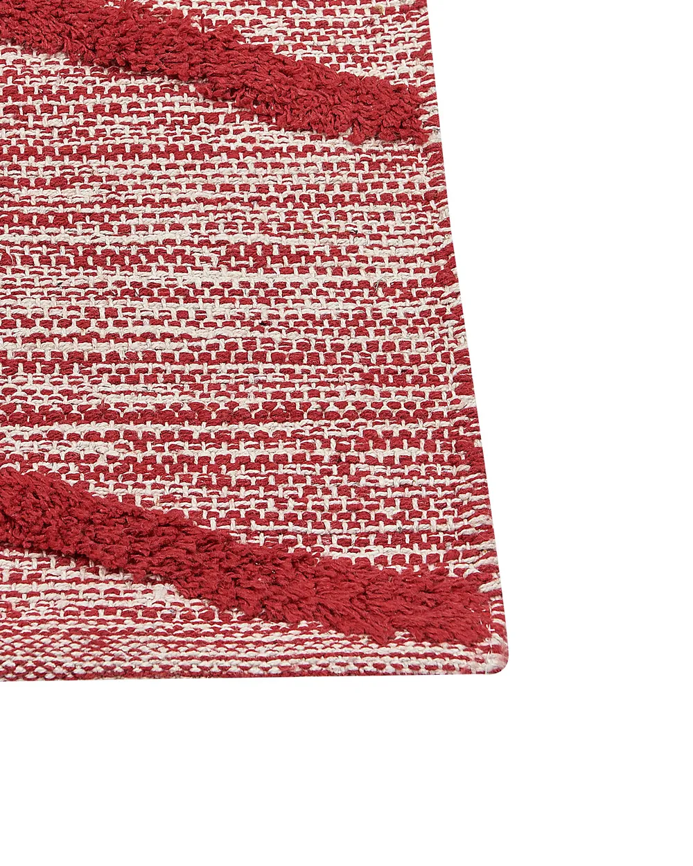 Tappeto SIVAS Rosso 80 x 150 cm Cotone_839711