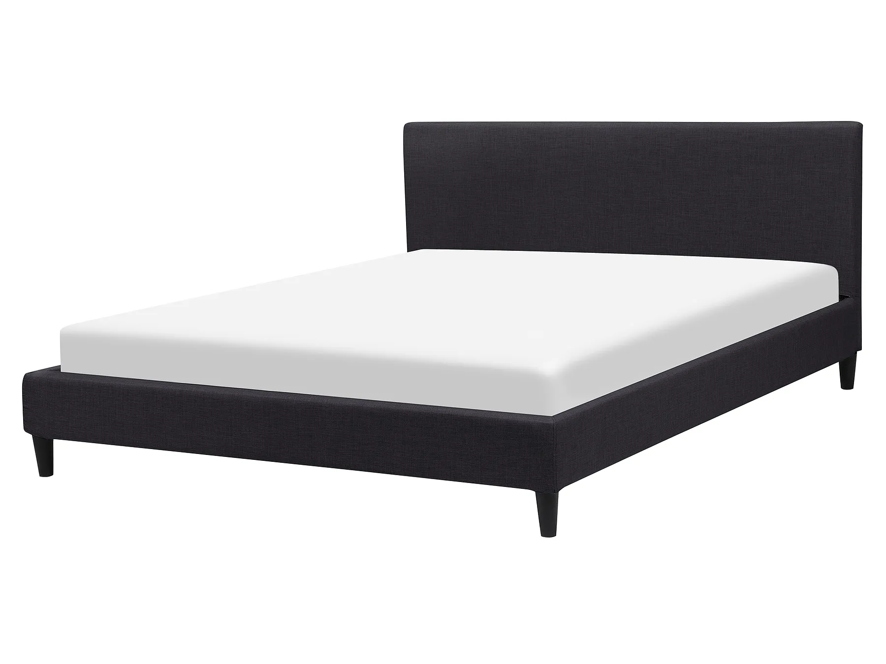 Bed Fabric FITOU 160 x 200 cm (EU King Size) Black_709830