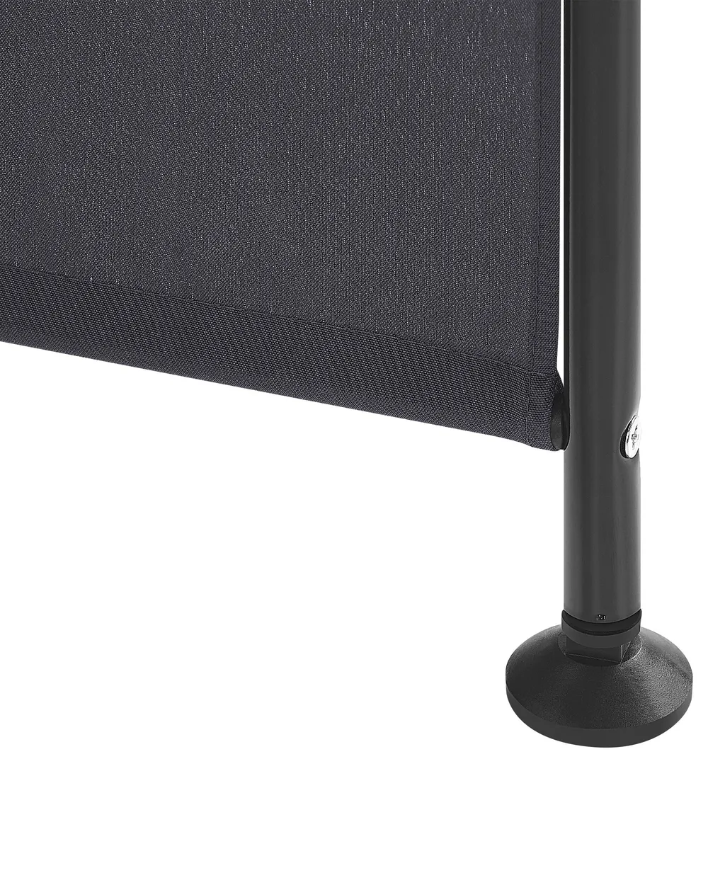 3 Panel Room Divider NARNI 160 cm 170 cm Grey_802725