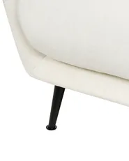 Set da salotto 3 posti EIBY Ciniglia Bianco_1004348