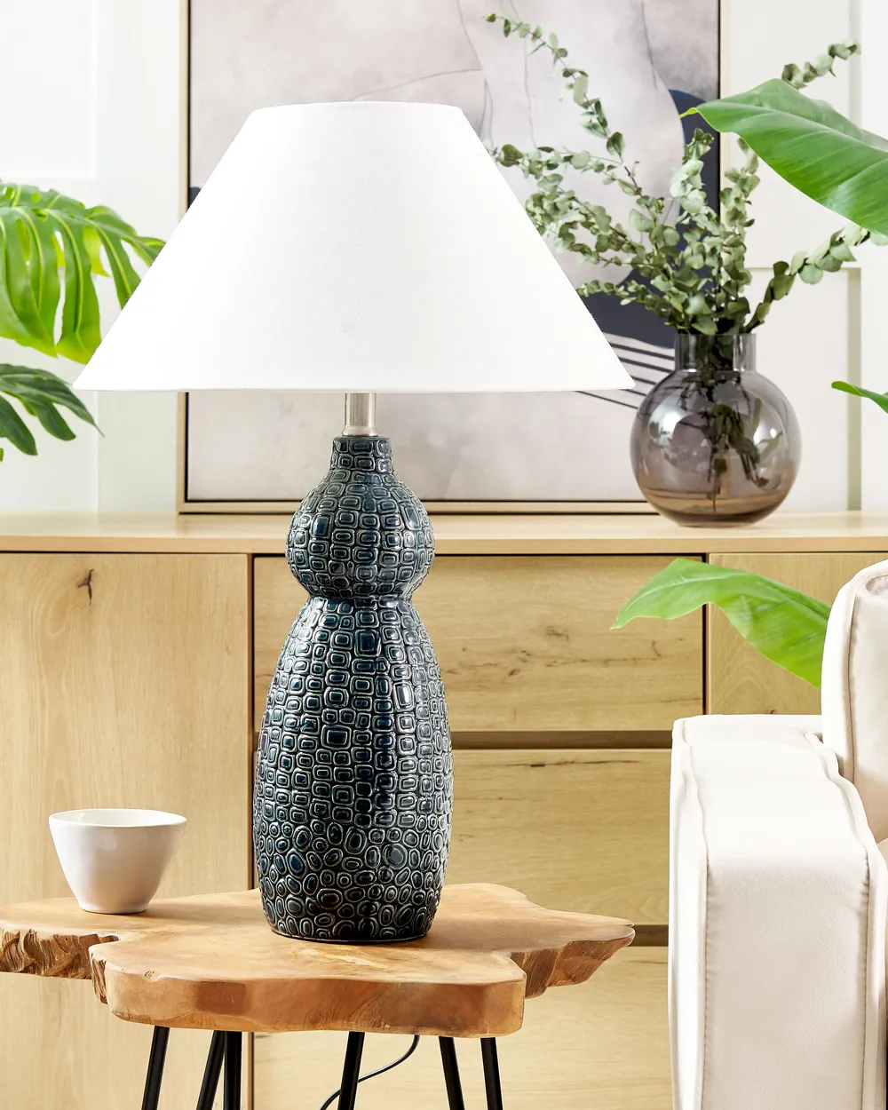 Lampada a sospensione GIULIA di ceramica, 28 cm