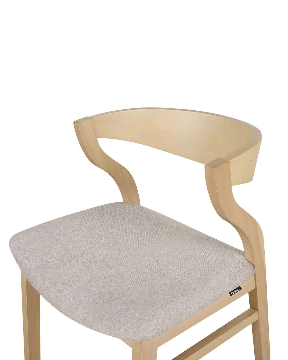 Set di 2 sedie da pranzo MAROA Legno Beige_881085