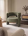 Armchair MAGGEBY Fabric Green
