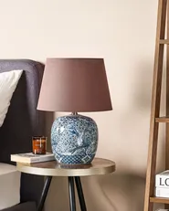 Table Lamp NEIRA Porcelain Brown_882994