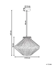 Pendant Lamp RABACCA Paper Rope Natural_1008454