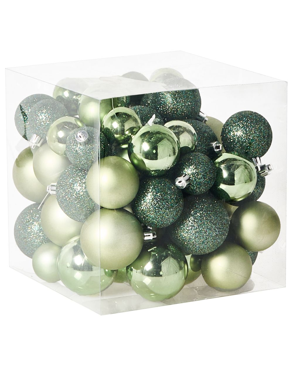 Set di 60 palline decorative TYIN Verde