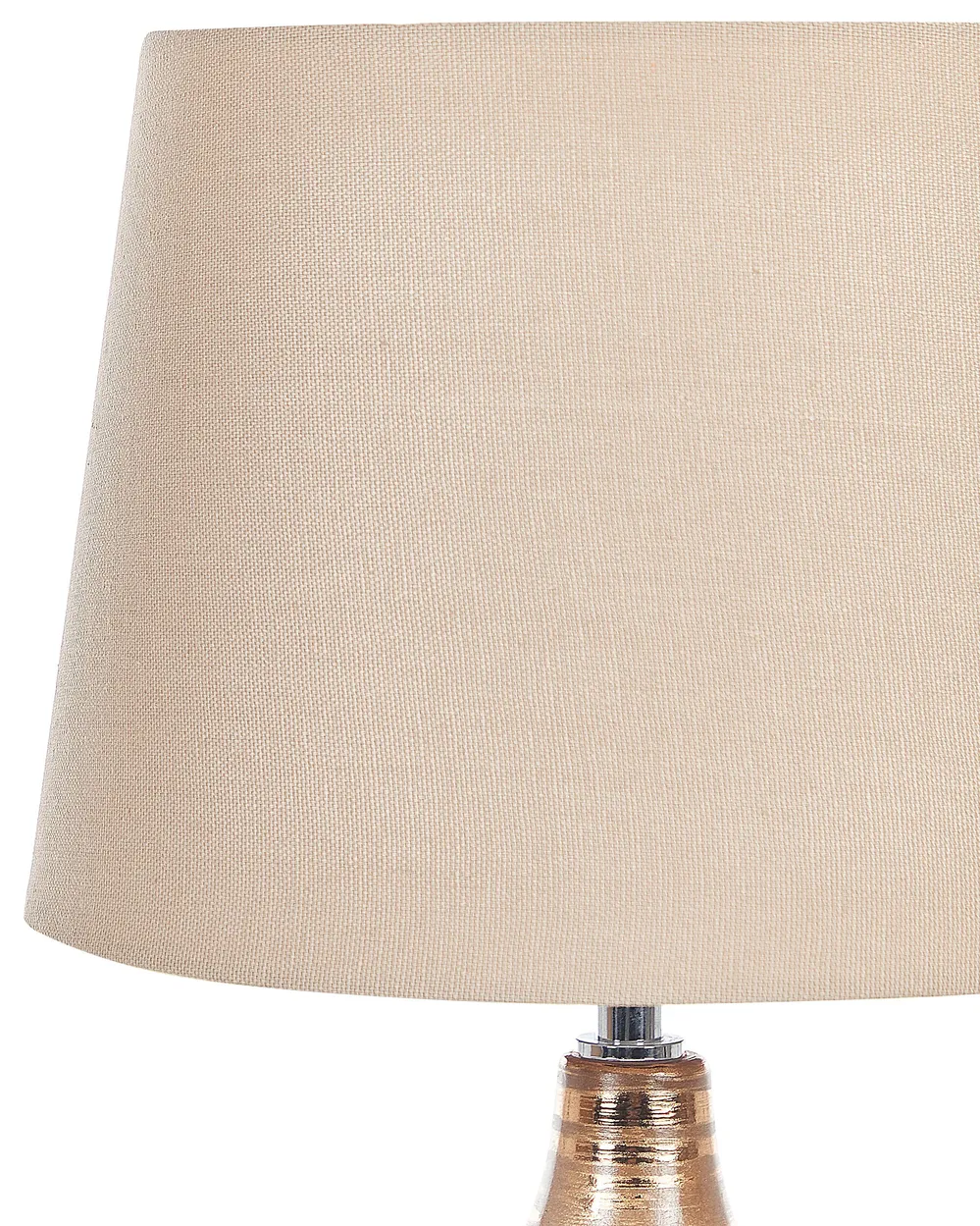 Table Lamp WARI Ceramic Golden Brown_822878