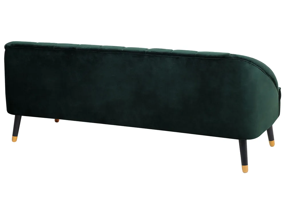 Sofa 3 Seater ALSVAG Velvet Emerald Green_732188