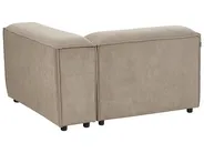 Modular Sofa 3 Seater ARDAL Corduroy Light Brown_940709