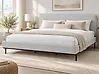 Bed Fabric CORIO 180 x 200 cm (EU Super King) Light Grey
