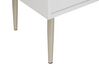 Table de chevet 2 tiroirs blanc SOHO_913238