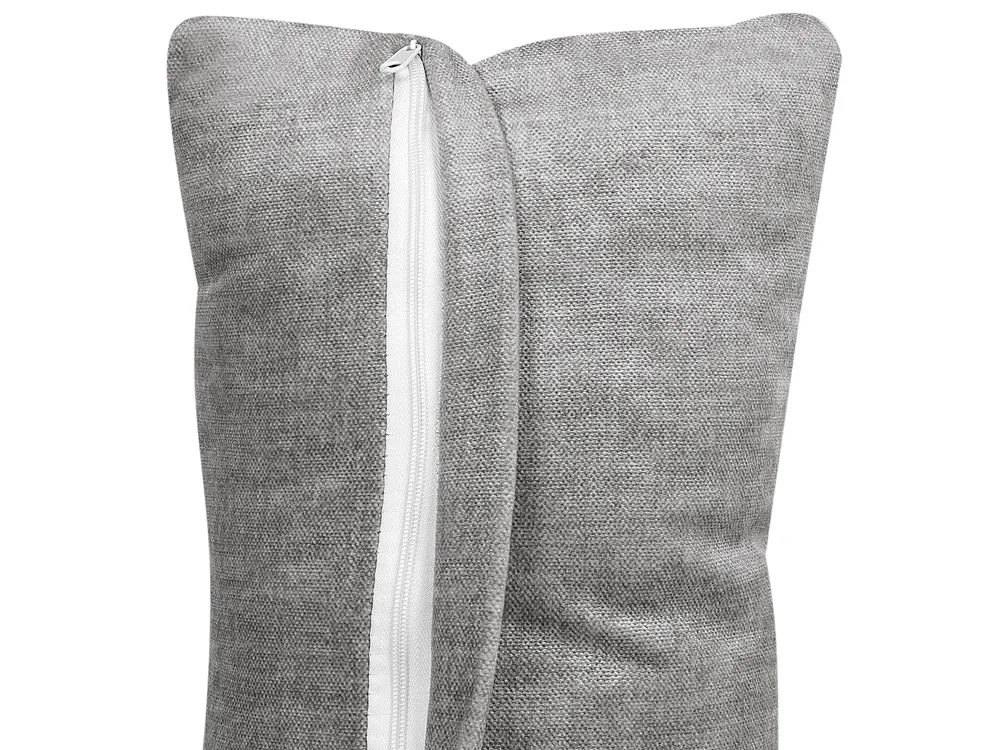 Left-Hand Chaise Longue HELLNAR Fabric Grey_911699