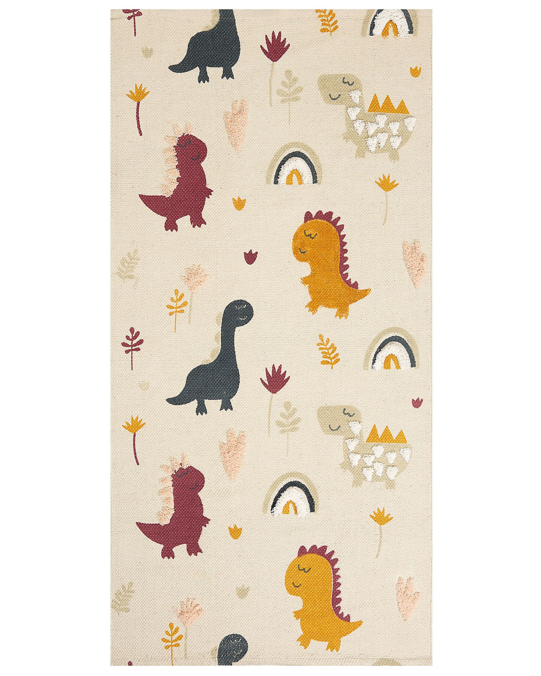 Dětský bavlněný koberec 80 x 150 cm vícebarevný TIOP_866500