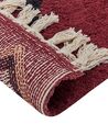 Cotton Area Rug 160 x 230 cm Red SIIRT_839608