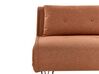 Fabric Sofa Bed Orange VESTFOLD_930289