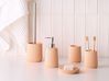 5-Piece Bathroom Accessories Set POZUZO Orange