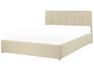 Lit ottoman DREUX Tissu Beige 140 x 200 cm_861151