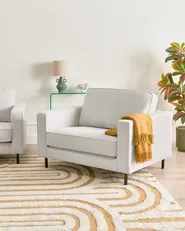 Armchair SAVALEN Fabric Off-White_998017