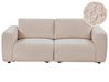 Sofa modułowa dla 2 osób KIVVIK Boucle Beżowy