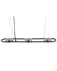 Lampadario a LED MALI Metallo Nero_824708