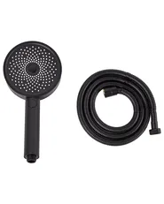 Shower Head and Hose Kit UYUCA 4-function Black_988193