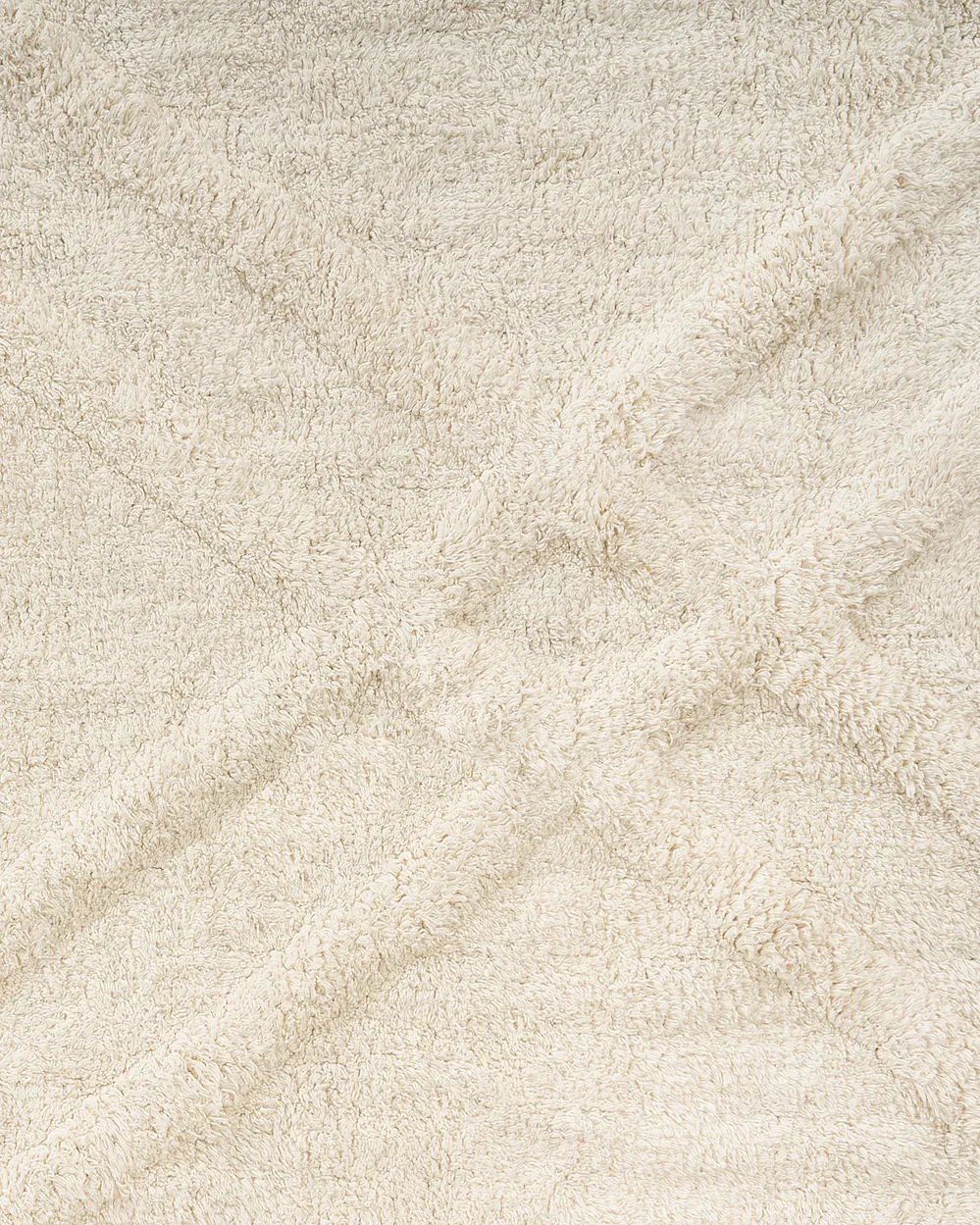 Kids Rug ZIRO  Light Beige 140 x 200 cm Cotton_1135402