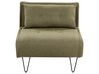 Fabric Sofa Bed Olive Green VESTFOLD_930211