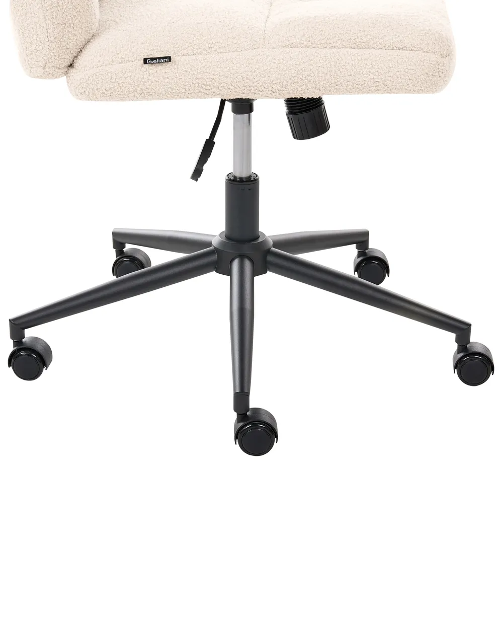 Sedia da scrivania CATLIN Bouclé Beige chiaro_1076992