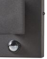 Outdoor LED Wall Light with Motion Sensor Black TUMMEL_870407