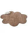 Kids Rug HODKA  Light Brown 80 x 120 cm Cotton with Cushion