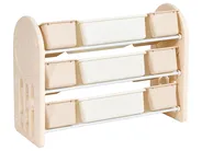 Játéktároló rendszerező BINGARA 62 cm Bézs_1124036