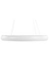 Lampadario a LED in metallo bianco BAGO_824659