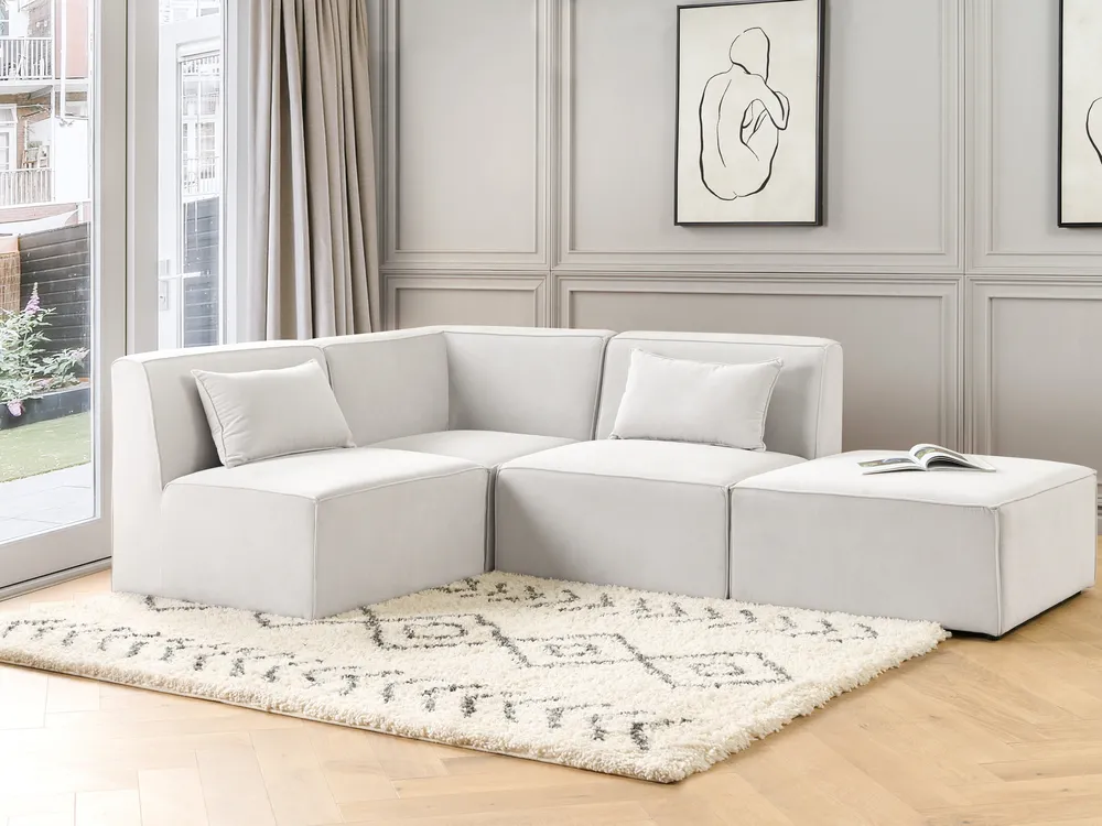 Corner Seat LEMVIG Corduroy Off-White_876464