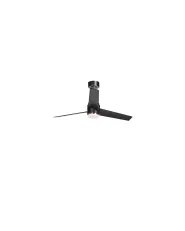 Plafondventilator met verlichting TROUT met afstandsbediening LED Zwart_1133553