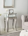 Mirrored Side Table Silver SOMMA_726216