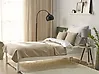 Colcha con cojines SHUSH 160 x 220 cm Gris pardo