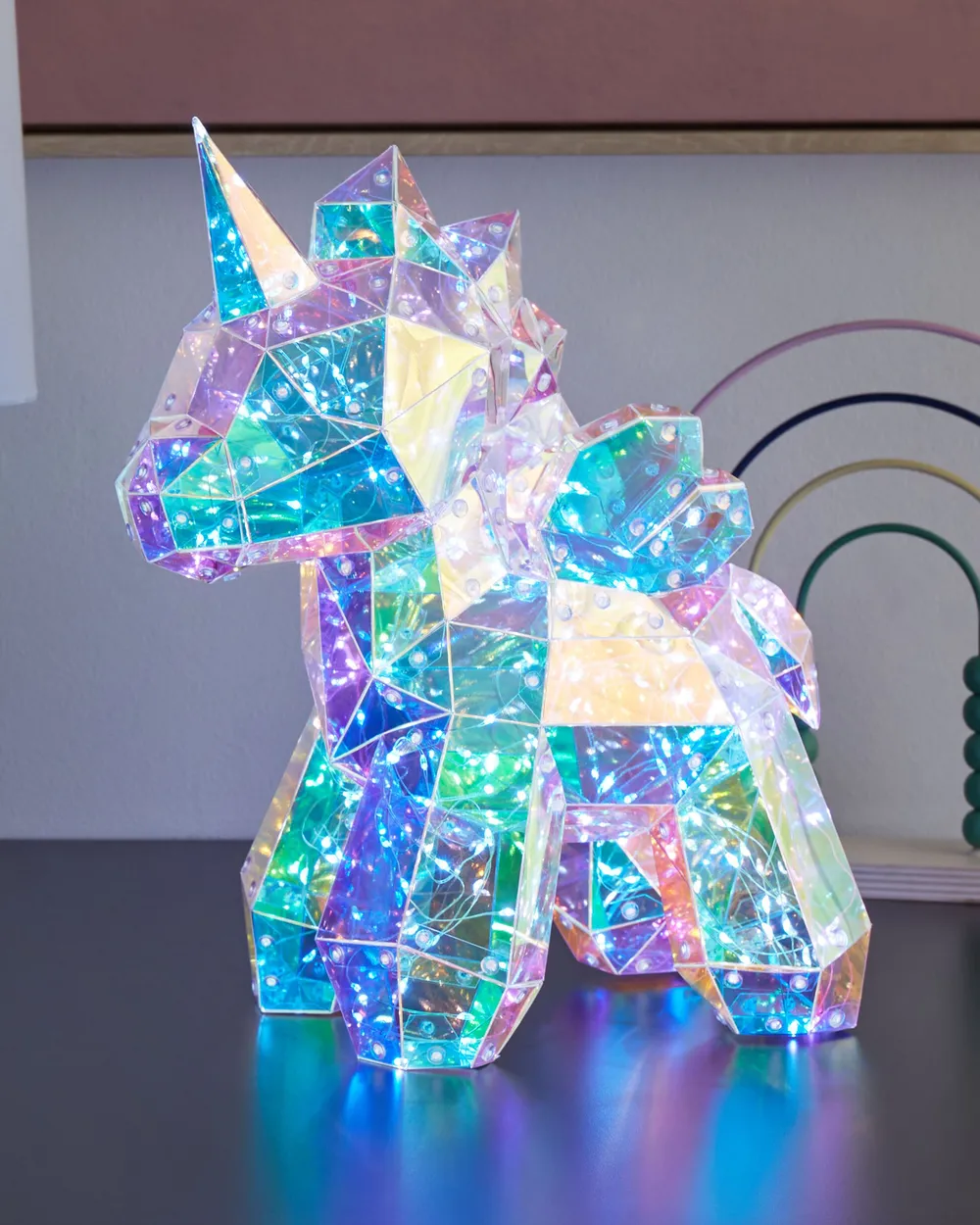 LED Decoration Unicorn FORNAX Multicolour_887544