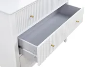 Komoda 3 szuflady ASSISI Biały_943022